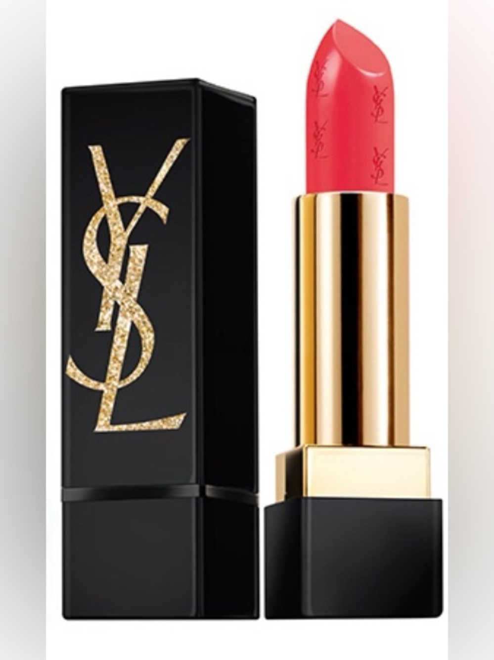 RARE BNIB YSL Rouge Pur Couture Gold Attraction Edition Lipstick 52 Rouge Rose
